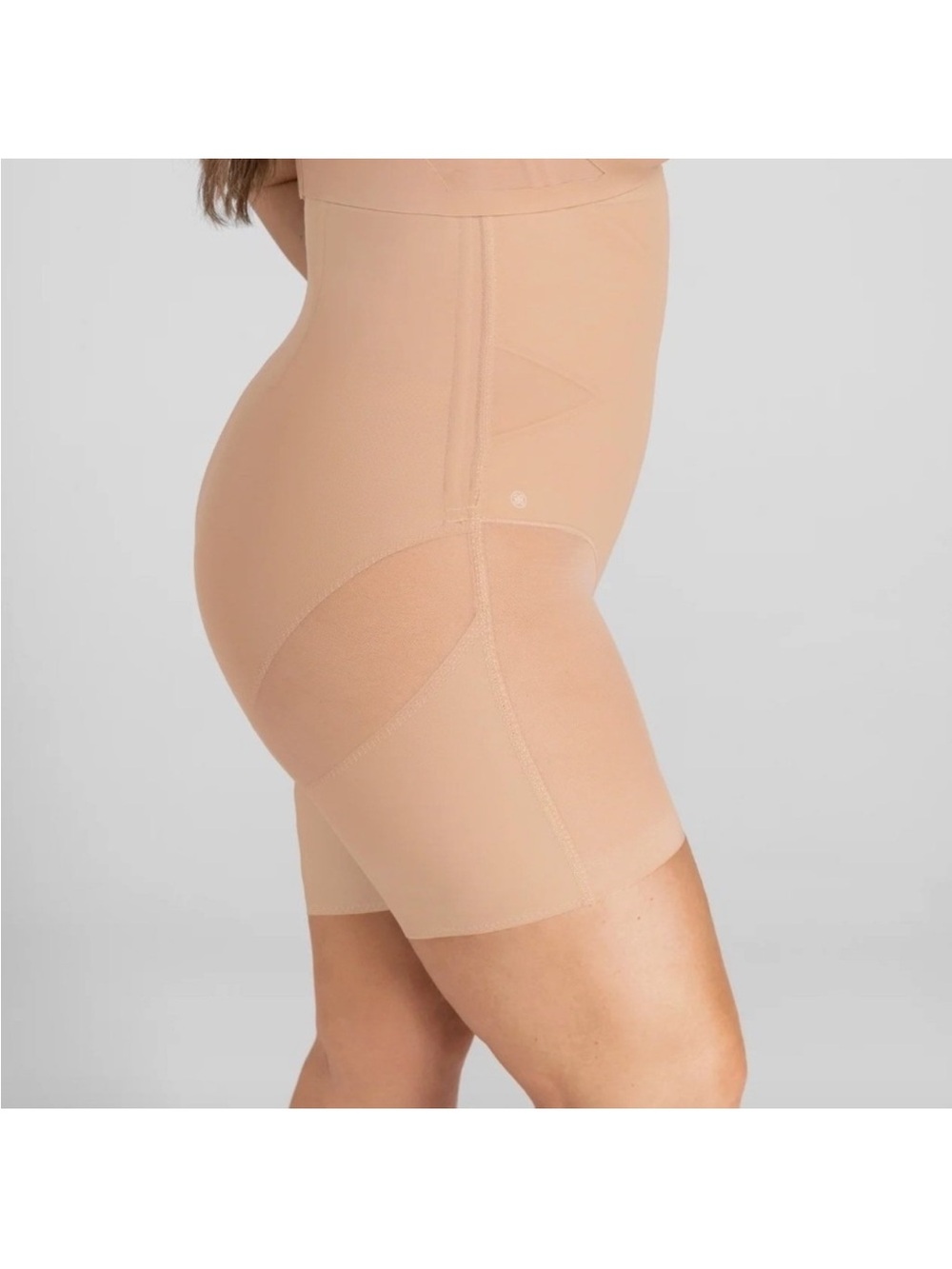 High-Waist Nude Shaping Shorts - Women Intimates